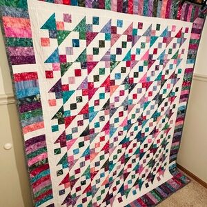 Colorful Patchwork Quilt